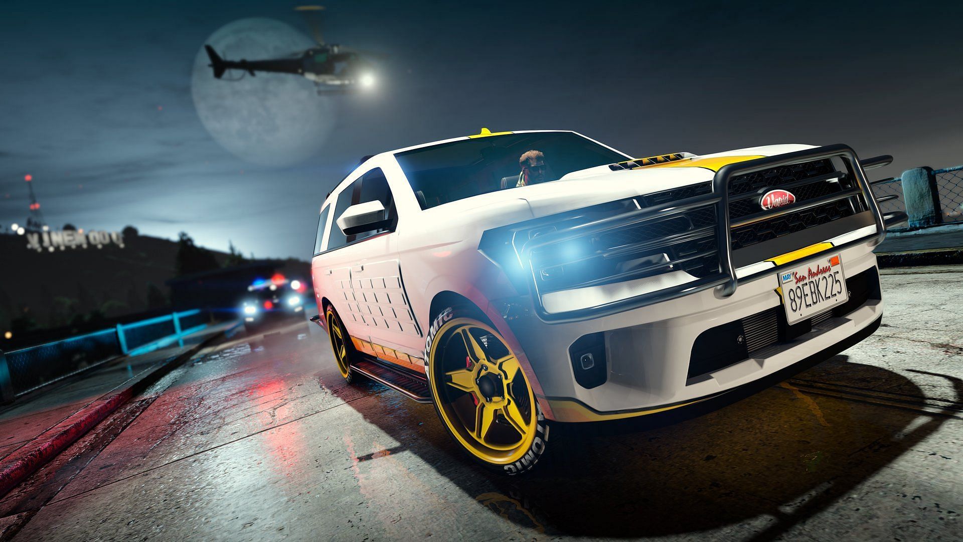 A picture of one of the GTA 5 Online Imani Tech vehicles: Aleutian (Image via Rockstar Games)